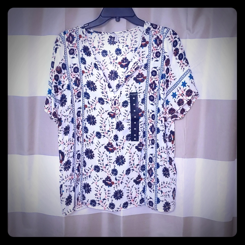 Lucky Brand Floral Shirt